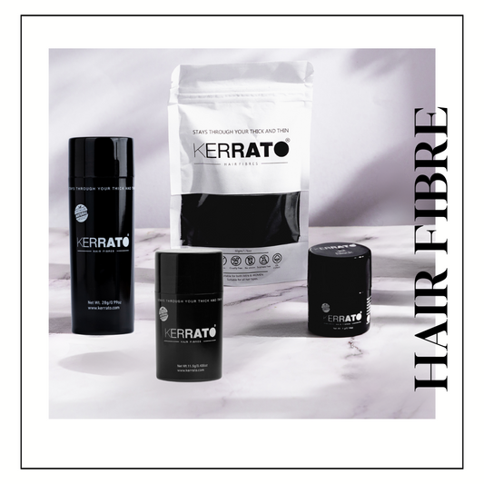 Kerrato hair fibres bottle - Indian keratin hair fibre alternative to Toppik