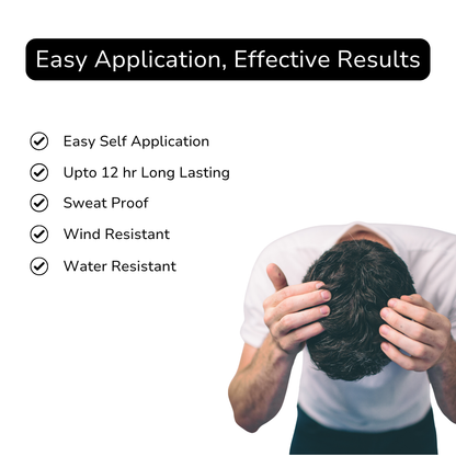 Hair Fibers: Made from Keratin | No Silica, No Ammonium Chloride